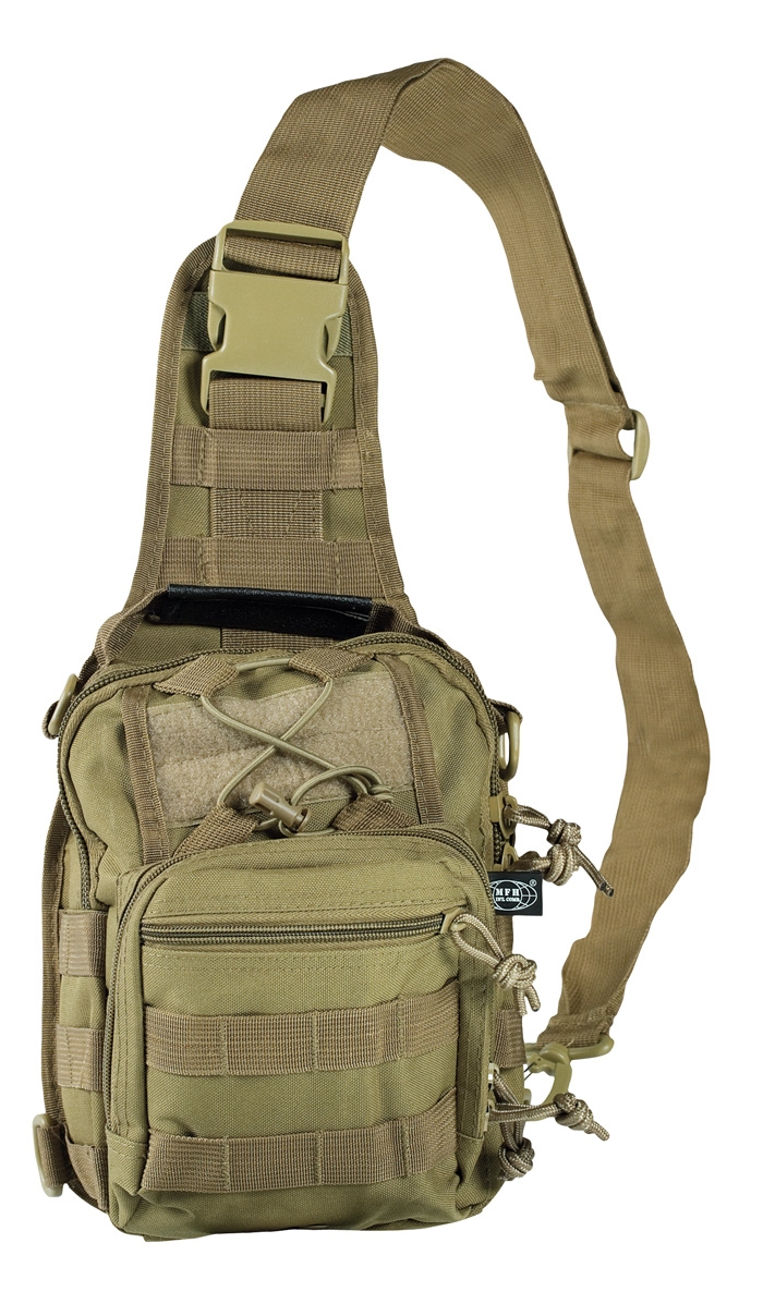 MFH Schulter Umhängetasche Molle Coyote